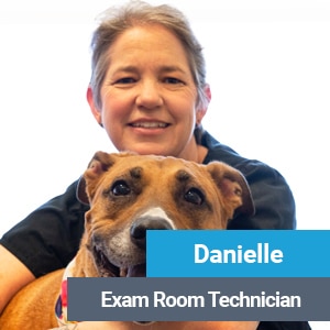 Danielle, veterinary team member at Primary Care Animal Hospital in Long Beach, CA