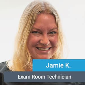 Jamie K., veterinary team member at Primary Care Animal Hospital in Long Beach